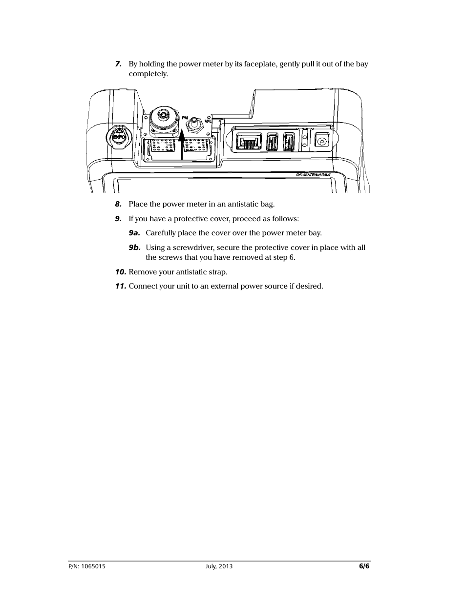 EXFO MaxTester Series User Manual | Page 6 / 6