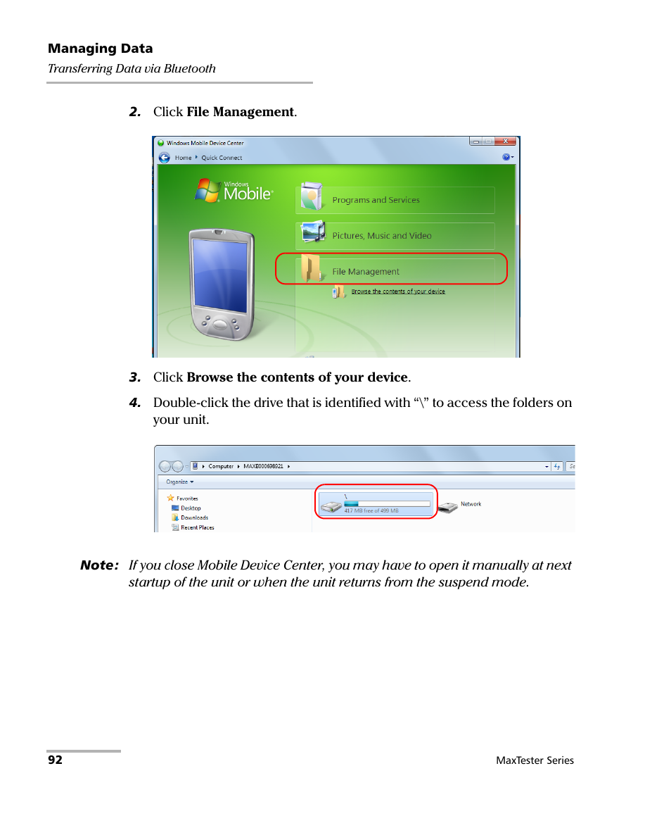 EXFO MaxTester Series User Manual | Page 102 / 175