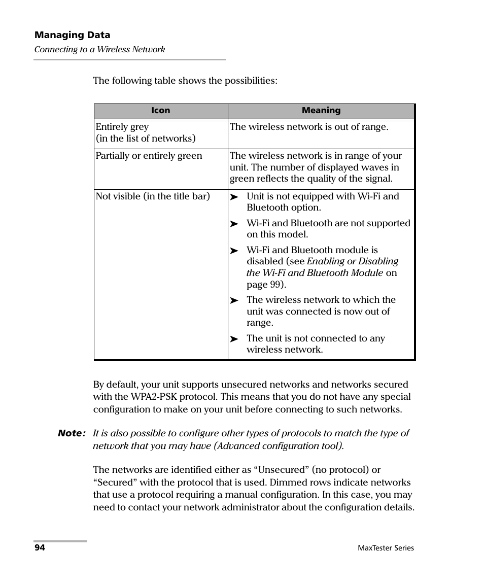 EXFO MaxTester Series User Manual | Page 104 / 175