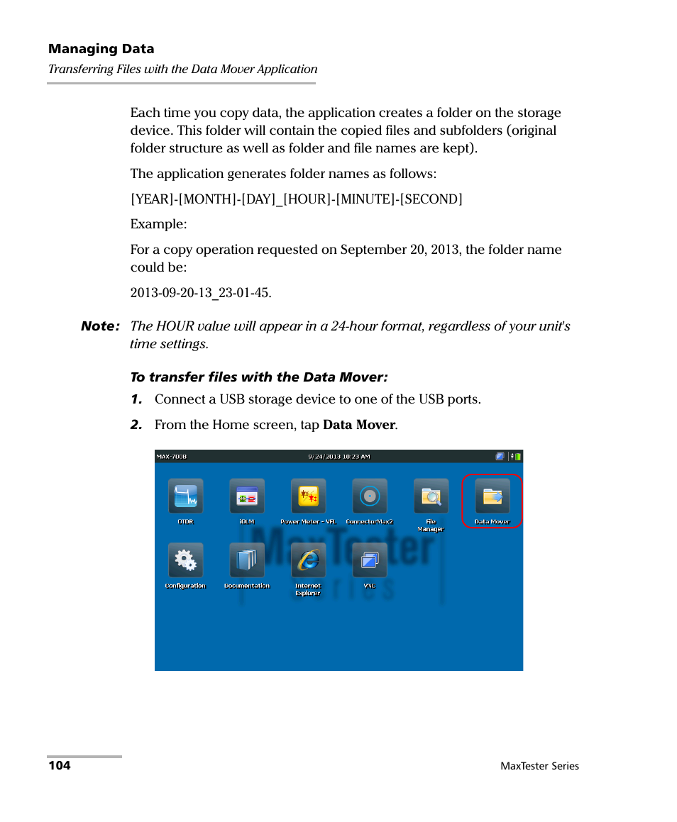 EXFO MaxTester Series User Manual | Page 114 / 175