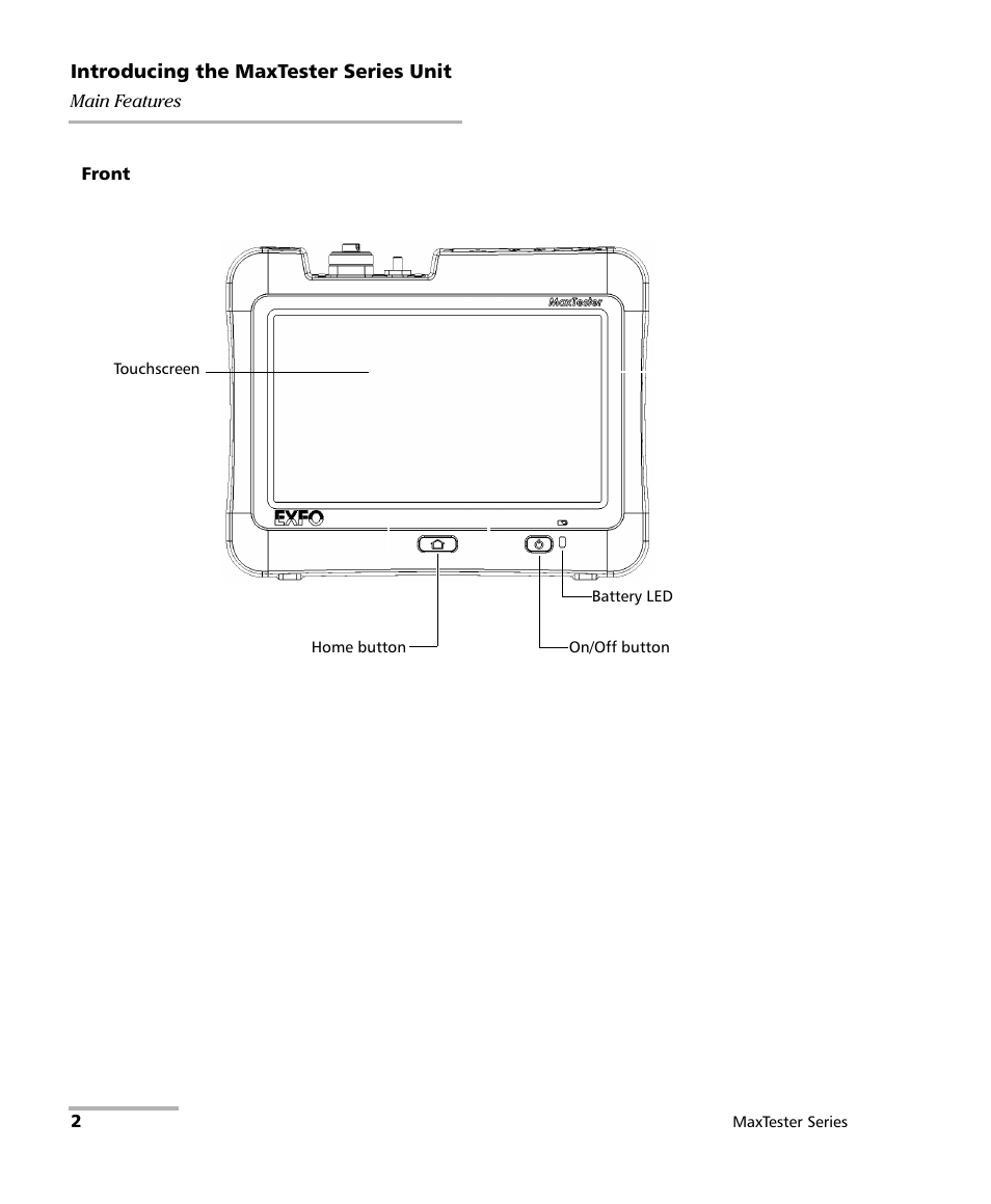 EXFO MaxTester Series User Manual | Page 12 / 175