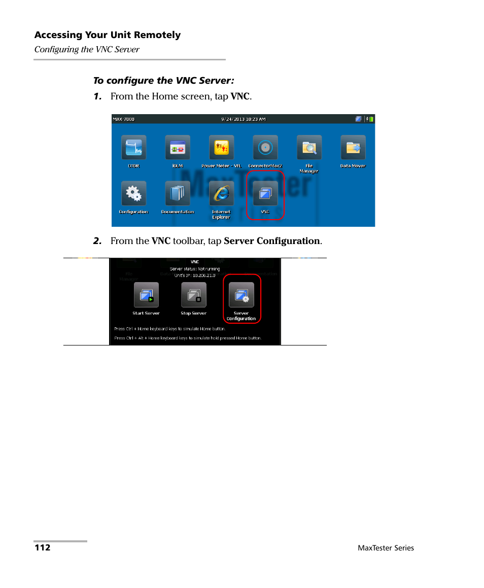 EXFO MaxTester Series User Manual | Page 122 / 175