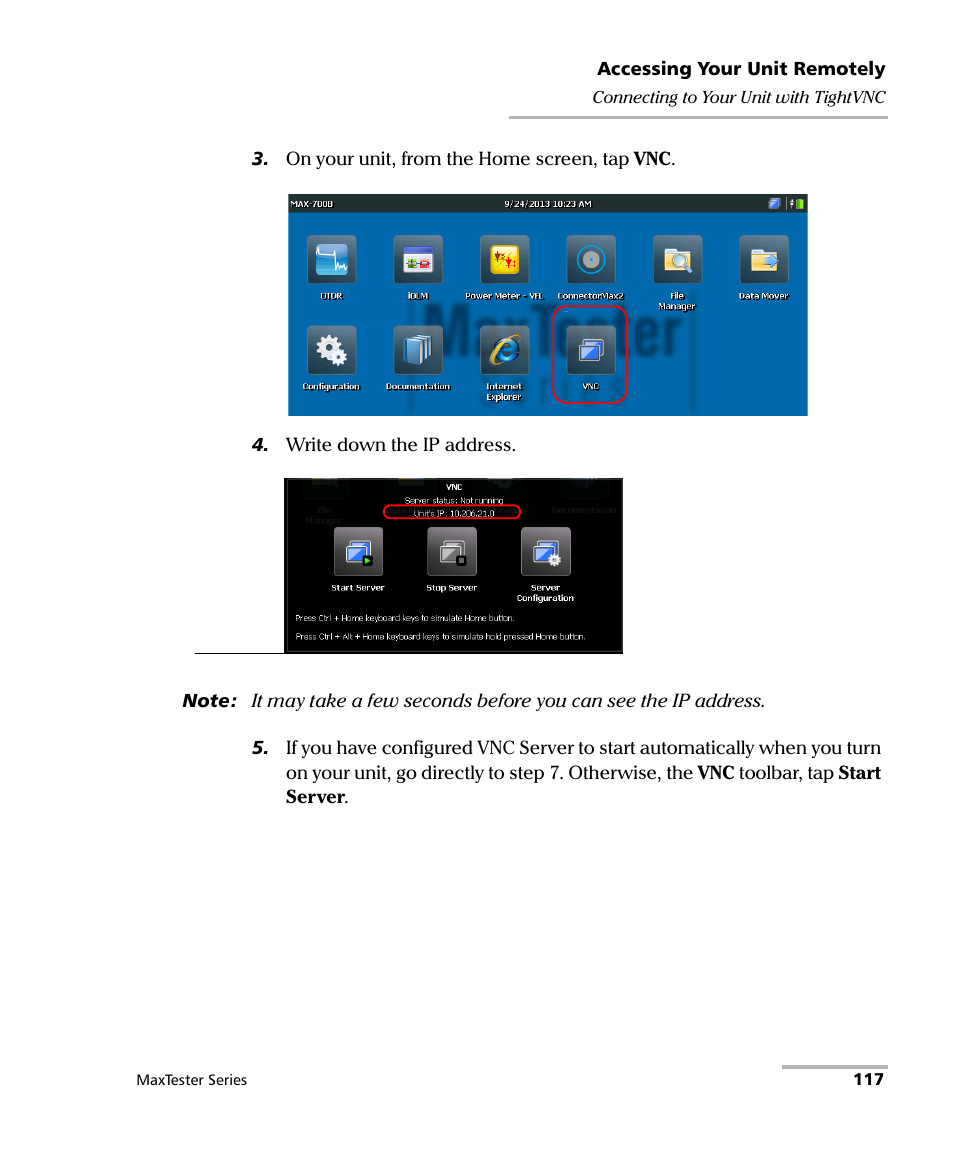 EXFO MaxTester Series User Manual | Page 127 / 175