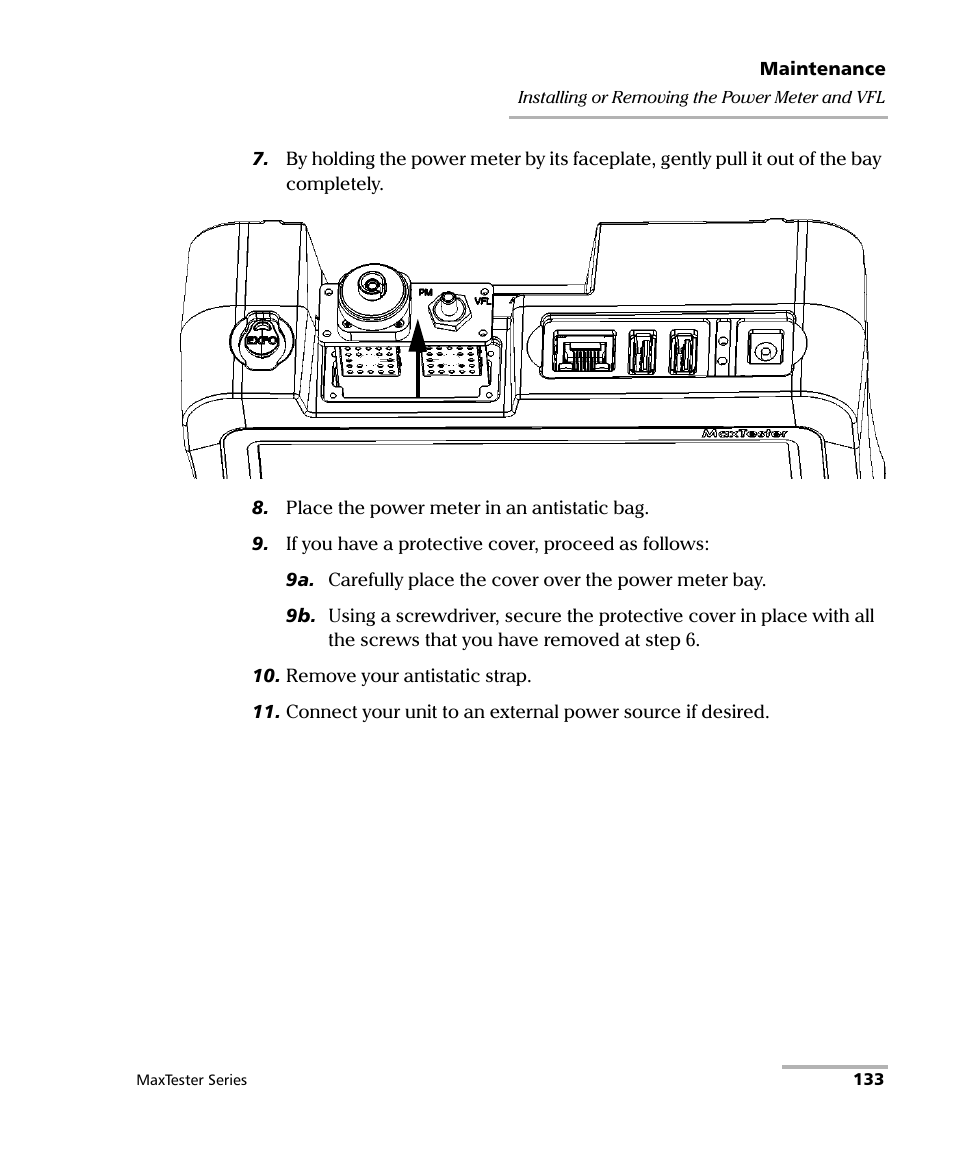 EXFO MaxTester Series User Manual | Page 143 / 175