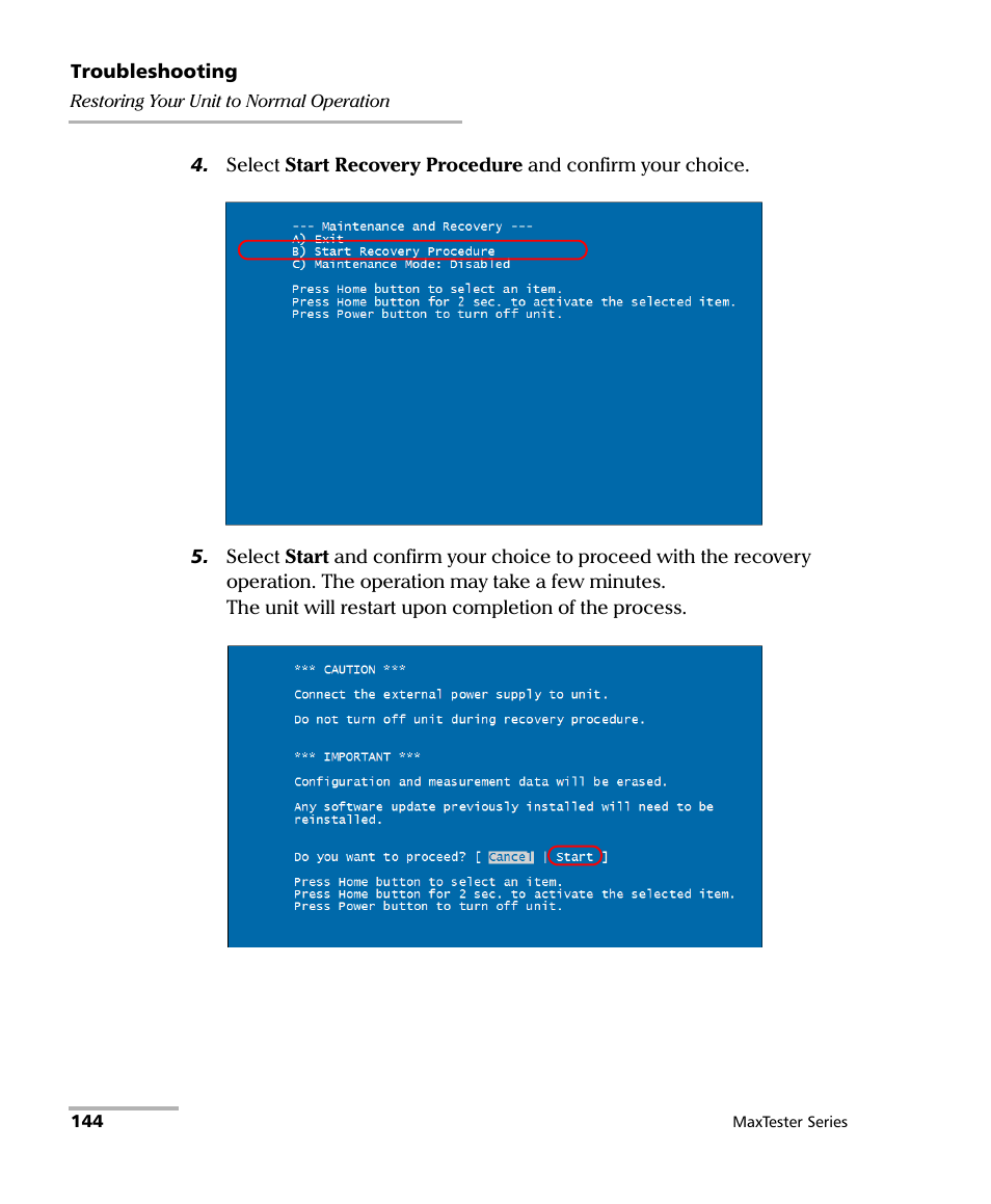 EXFO MaxTester Series User Manual | Page 154 / 175