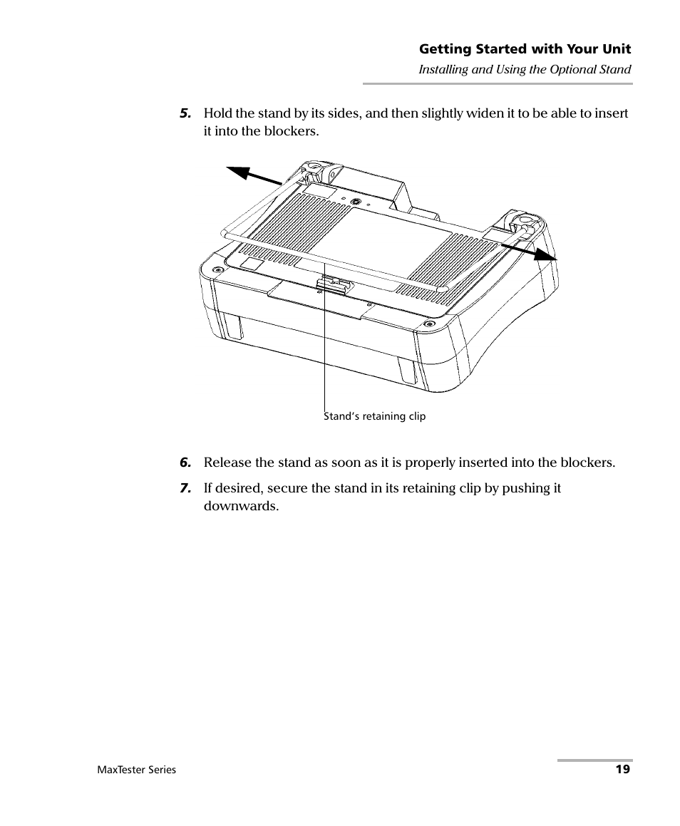 EXFO MaxTester Series User Manual | Page 29 / 175