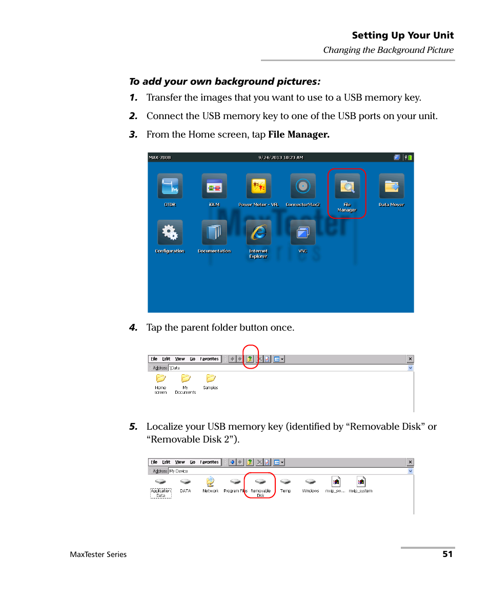 EXFO MaxTester Series User Manual | Page 61 / 175