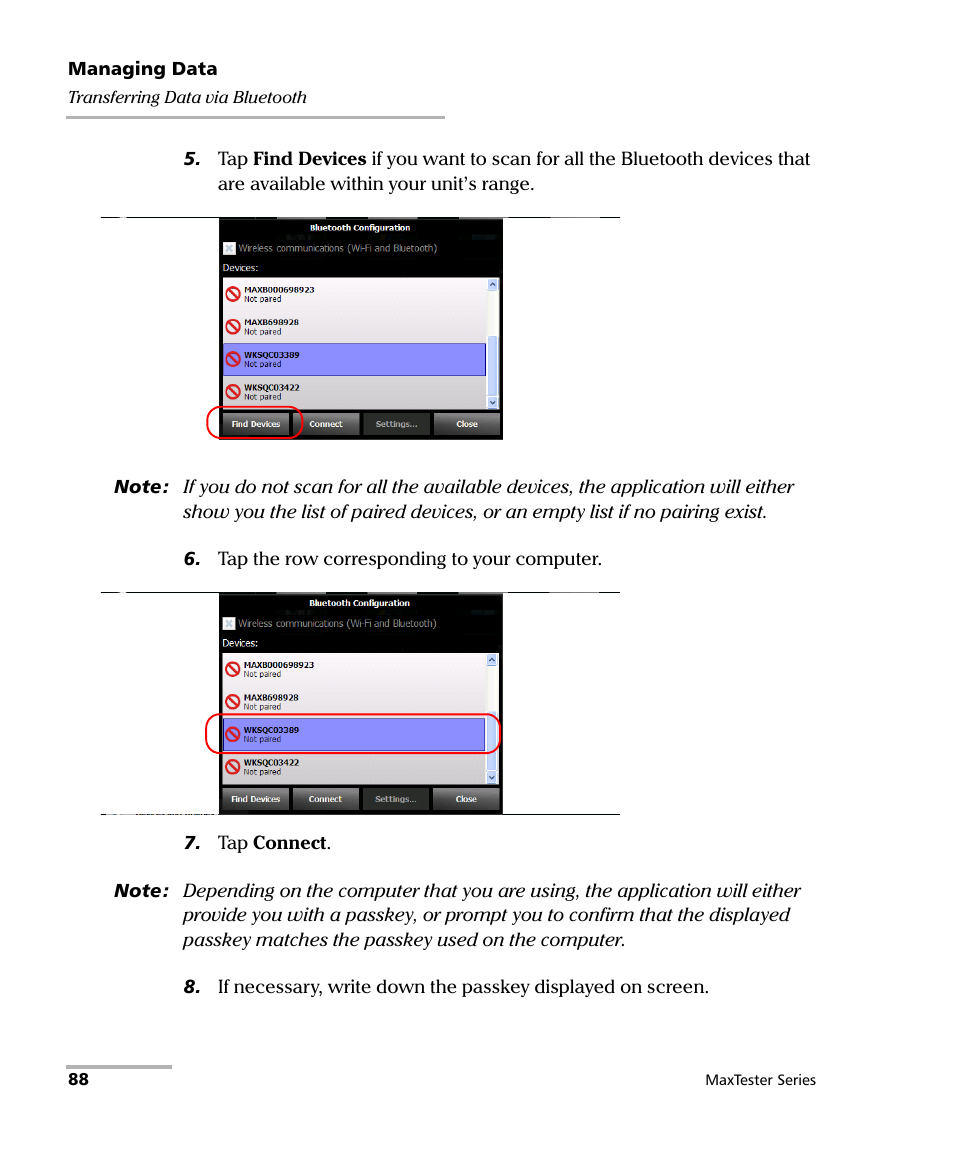 EXFO MaxTester Series User Manual | Page 98 / 175