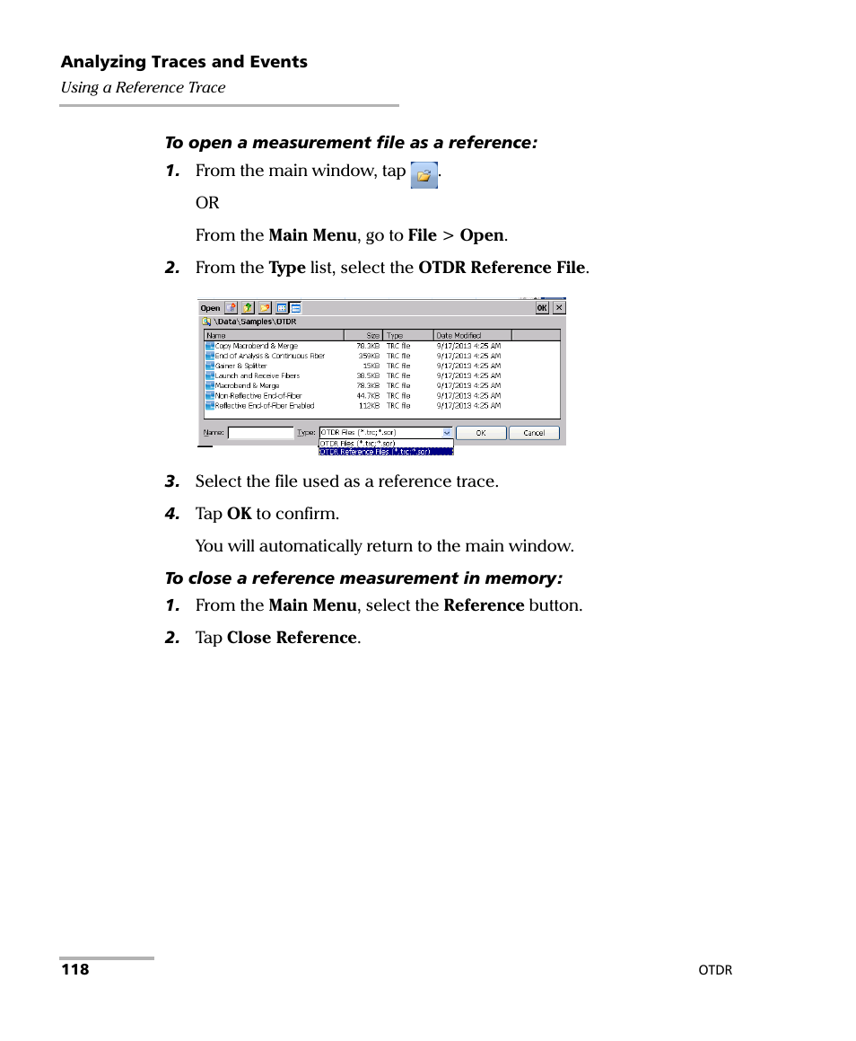 EXFO OTDR 2 User Manual | Page 126 / 219