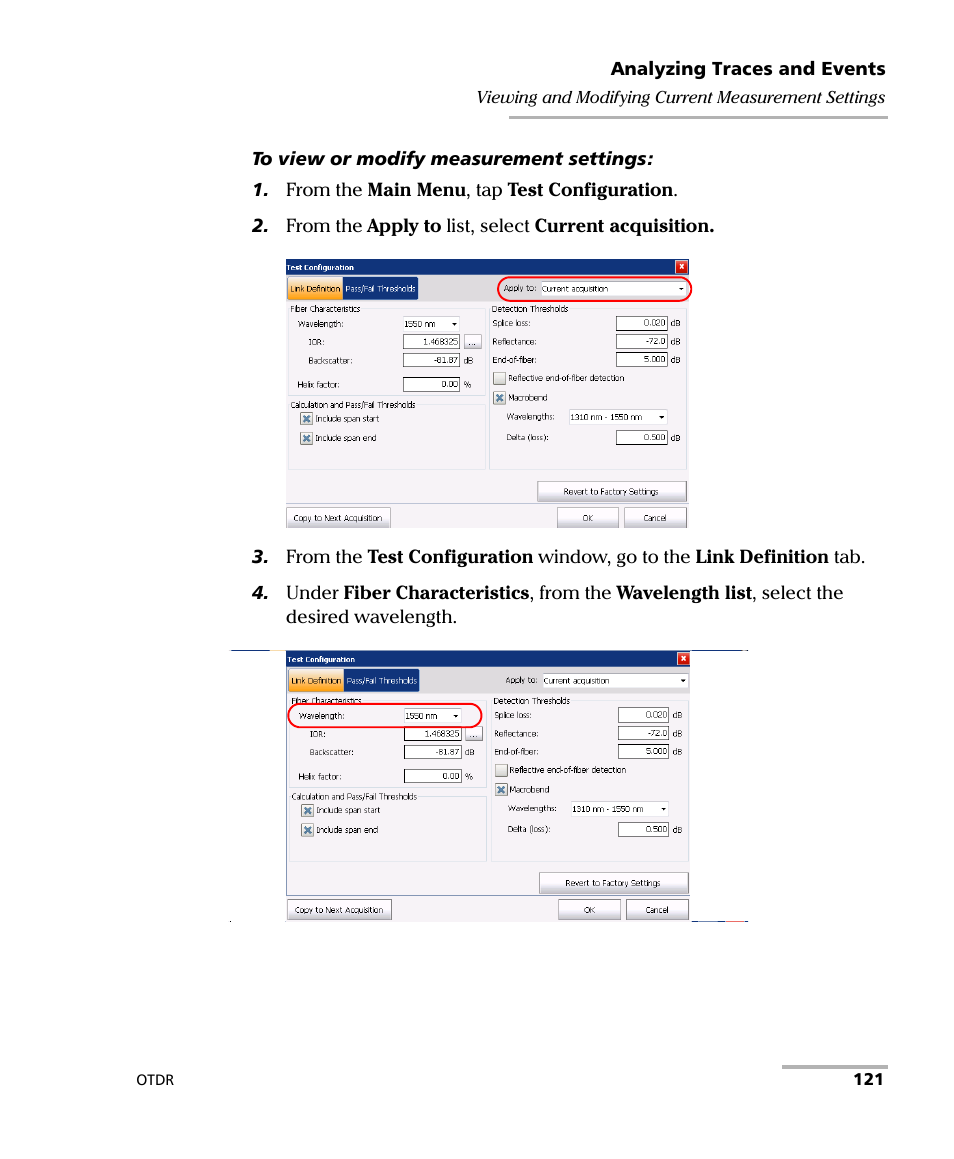 EXFO OTDR 2 User Manual | Page 129 / 219