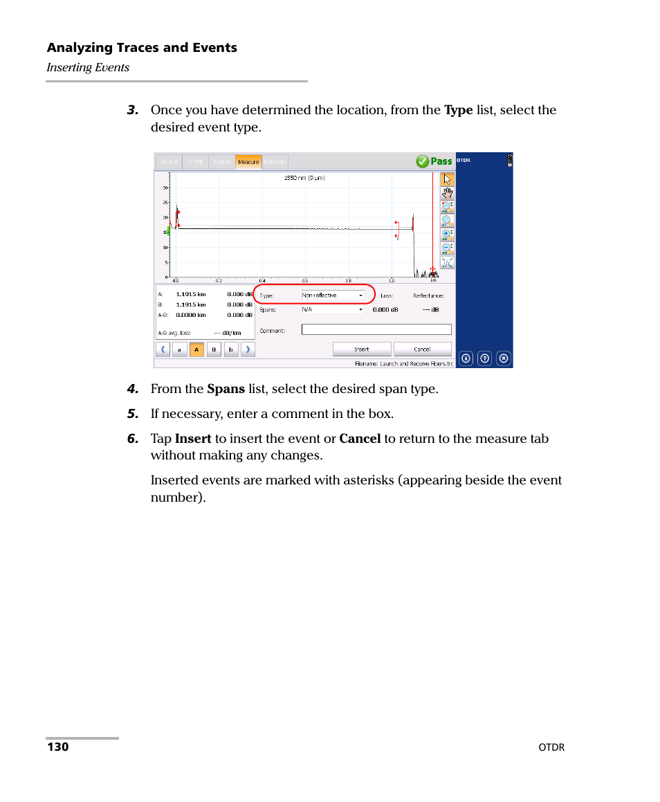 EXFO OTDR 2 User Manual | Page 138 / 219