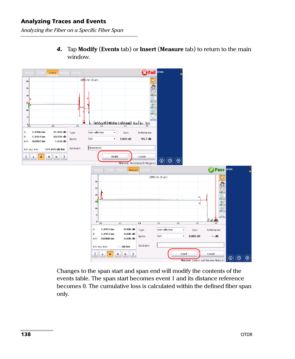 EXFO OTDR 2 User Manual | Page 146 / 219