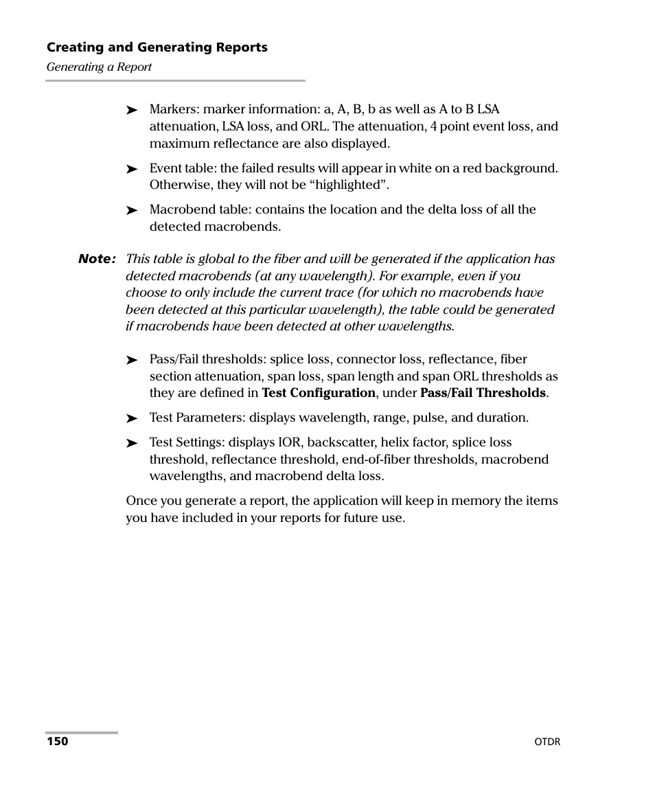 EXFO OTDR 2 User Manual | Page 158 / 219