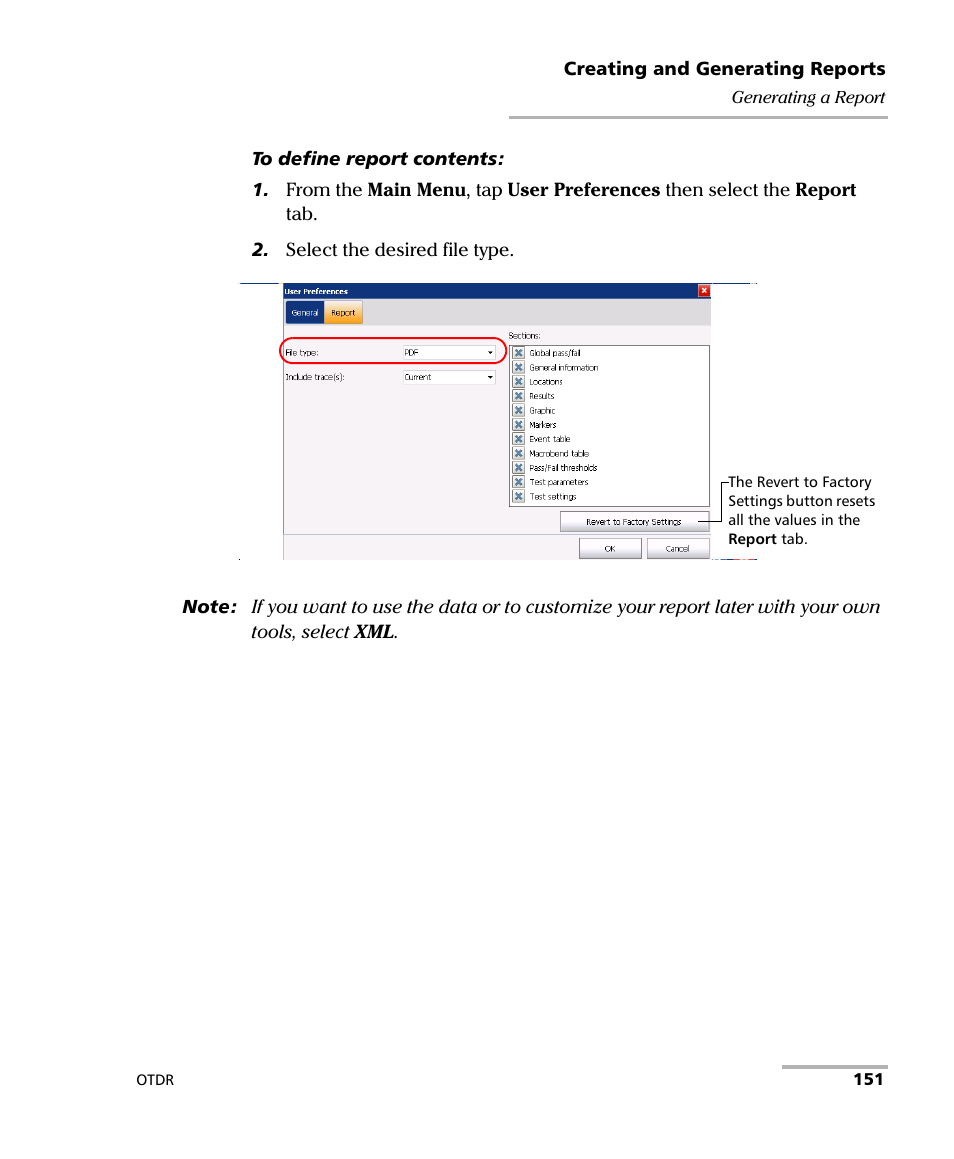 EXFO OTDR 2 User Manual | Page 159 / 219