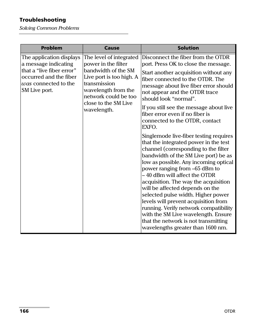 EXFO OTDR 2 User Manual | Page 174 / 219