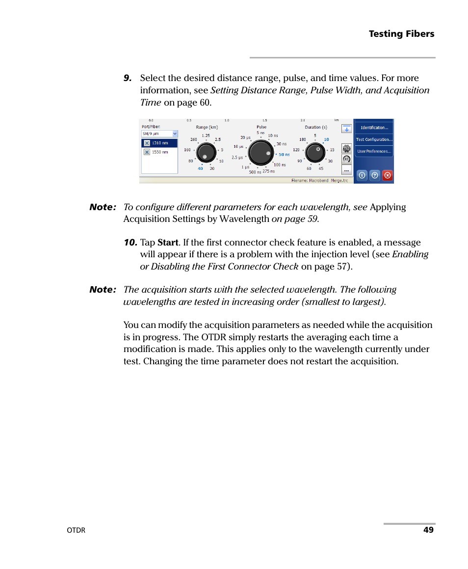 EXFO OTDR 2 User Manual | Page 57 / 219