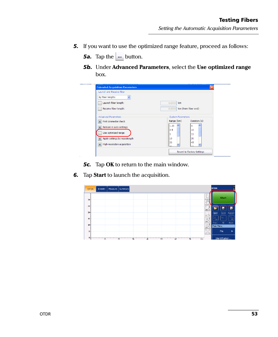 EXFO OTDR 2 User Manual | Page 61 / 219