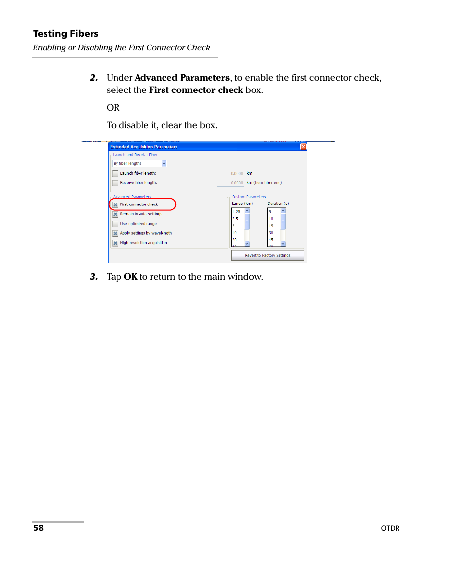 EXFO OTDR 2 User Manual | Page 66 / 219