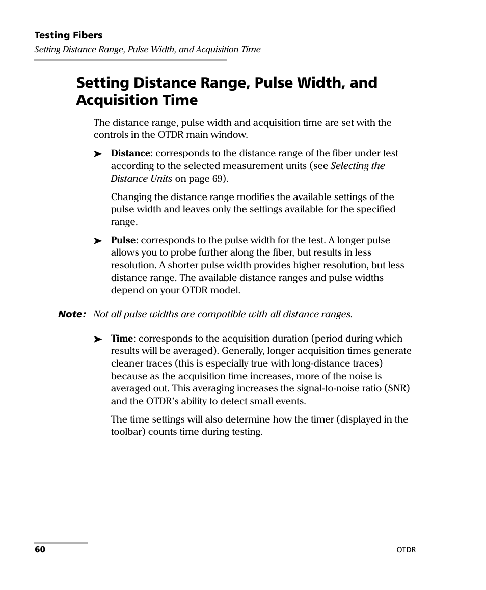 EXFO OTDR 2 User Manual | Page 68 / 219