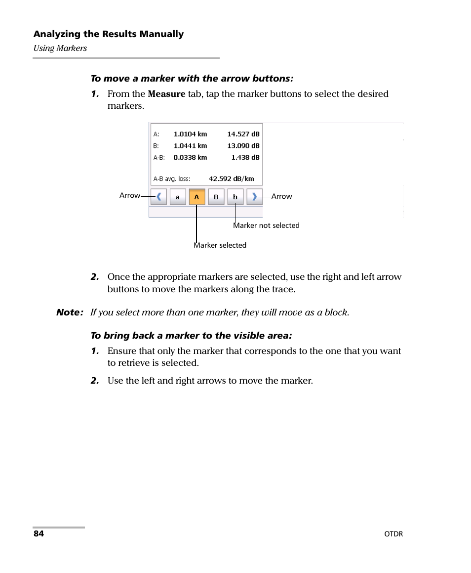 EXFO OTDR 2 User Manual | Page 92 / 219