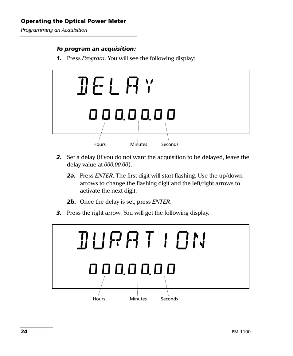 EXFO PM-1100 Optical Power Meter User Manual | Page 34 / 111