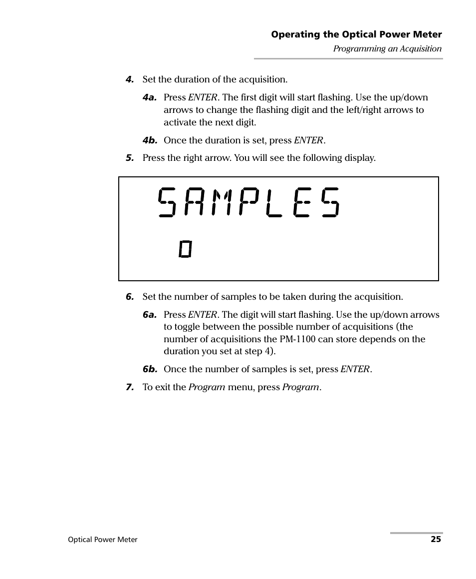 EXFO PM-1100 Optical Power Meter User Manual | Page 35 / 111
