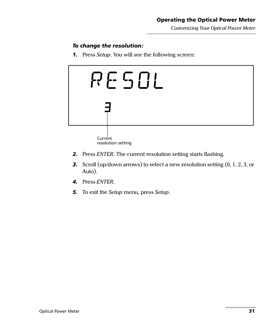 EXFO PM-1100 Optical Power Meter User Manual | Page 41 / 111