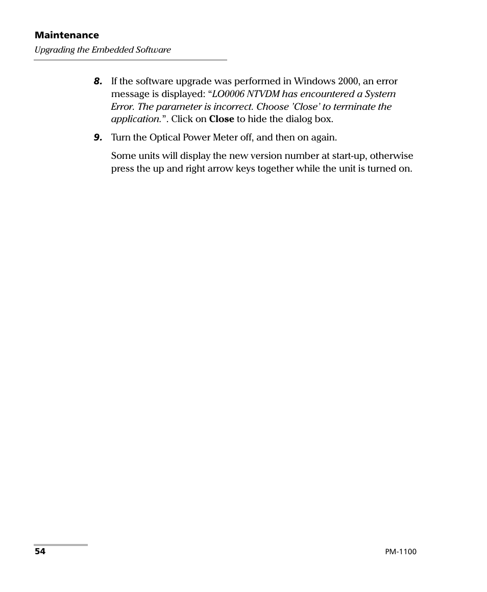 EXFO PM-1100 Optical Power Meter User Manual | Page 64 / 111