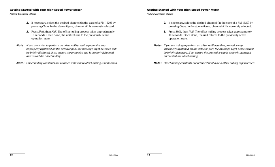 EXFO PM-1600 High-Speed Power Meter User Manual | Page 22 / 162