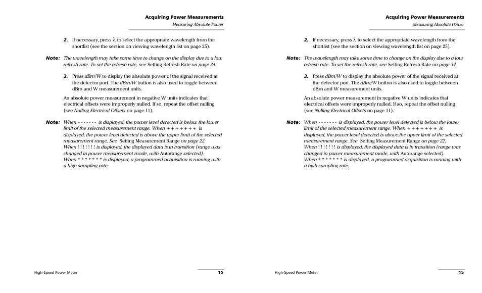 EXFO PM-1600 High-Speed Power Meter User Manual | Page 25 / 162