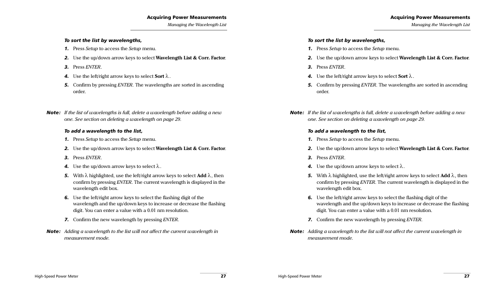 EXFO PM-1600 High-Speed Power Meter User Manual | Page 37 / 162