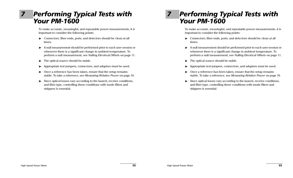 EXFO PM-1600 High-Speed Power Meter User Manual | Page 65 / 162