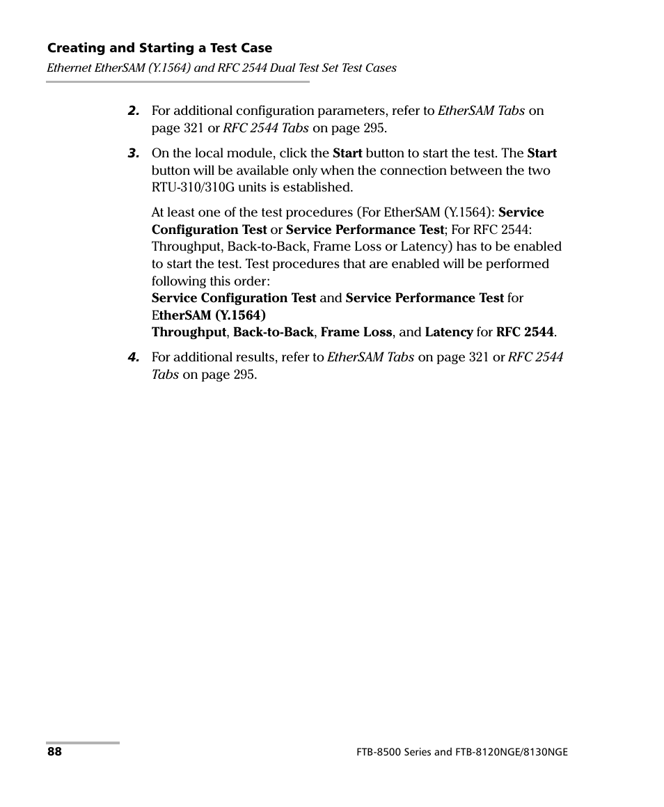 EXFO RTU 310-310G IP Services Test Head User Manual | Page 100 / 547
