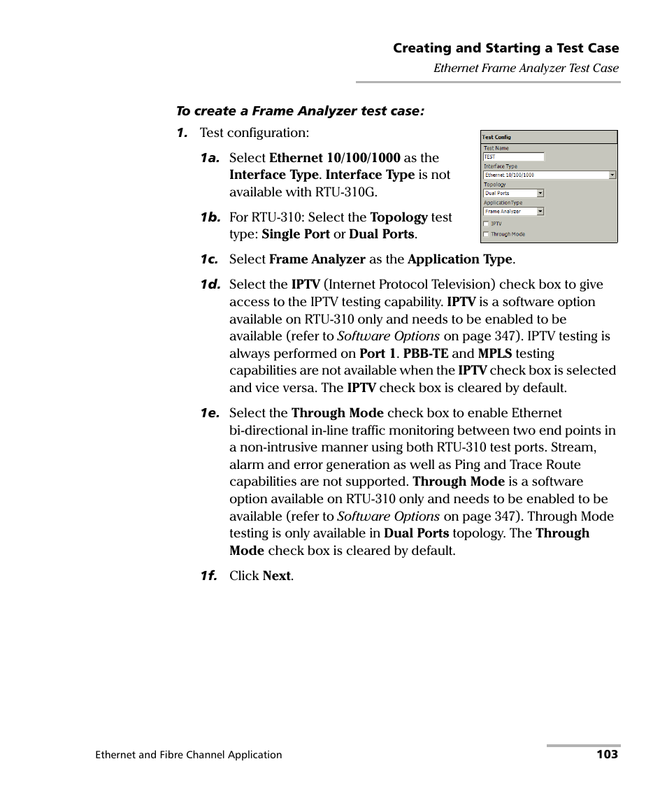 EXFO RTU 310-310G IP Services Test Head User Manual | Page 115 / 547