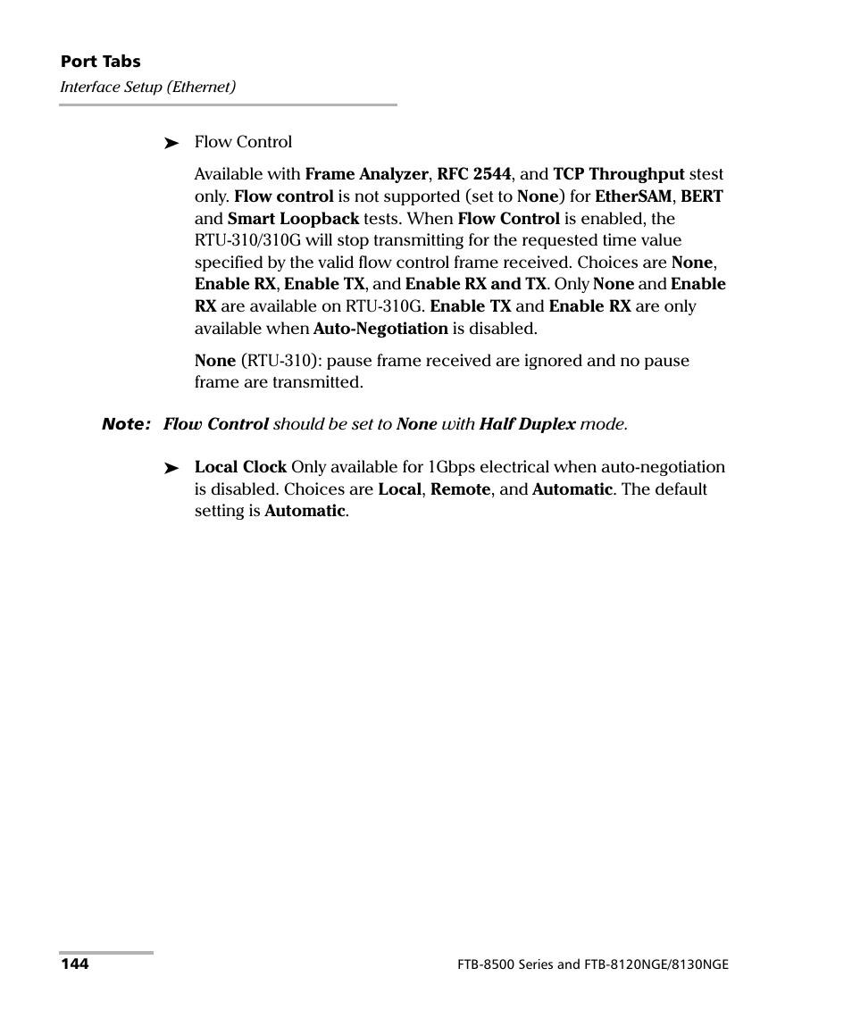 EXFO RTU 310-310G IP Services Test Head User Manual | Page 156 / 547