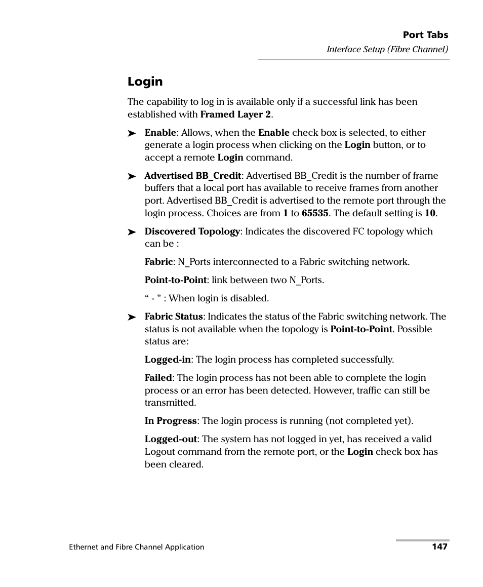 147). the capability, Login | EXFO RTU 310-310G IP Services Test Head User Manual | Page 159 / 547