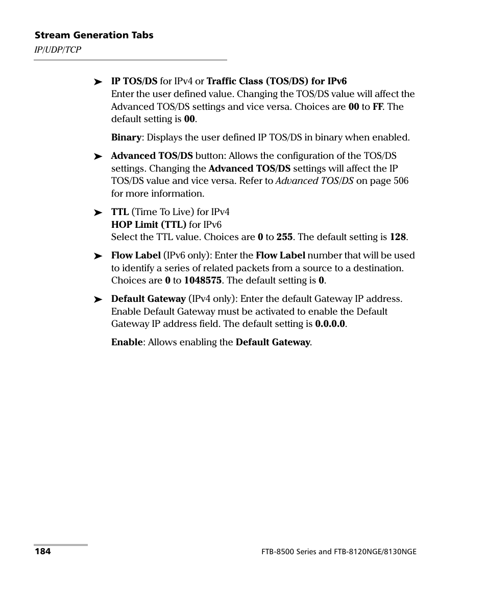 EXFO RTU 310-310G IP Services Test Head User Manual | Page 196 / 547