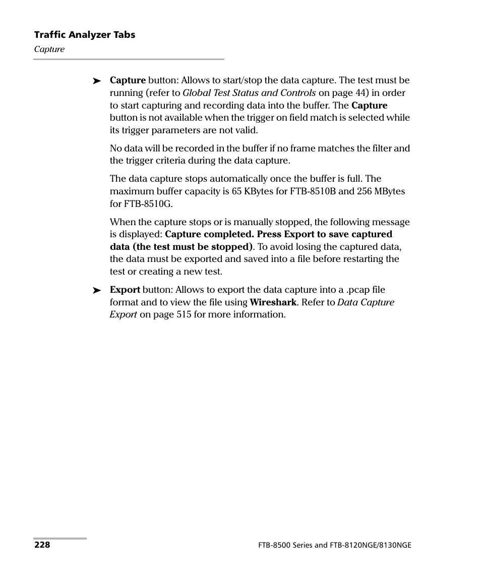 EXFO RTU 310-310G IP Services Test Head User Manual | Page 240 / 547