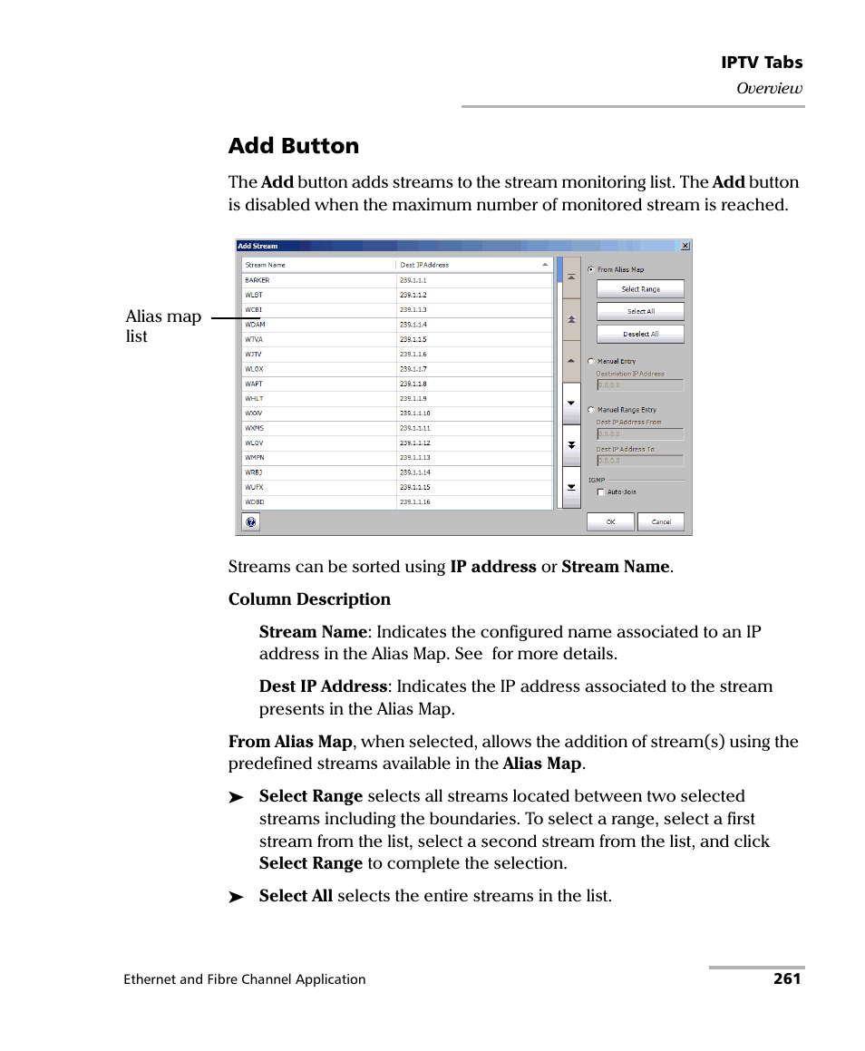 Add button | EXFO RTU 310-310G IP Services Test Head User Manual | Page 273 / 547