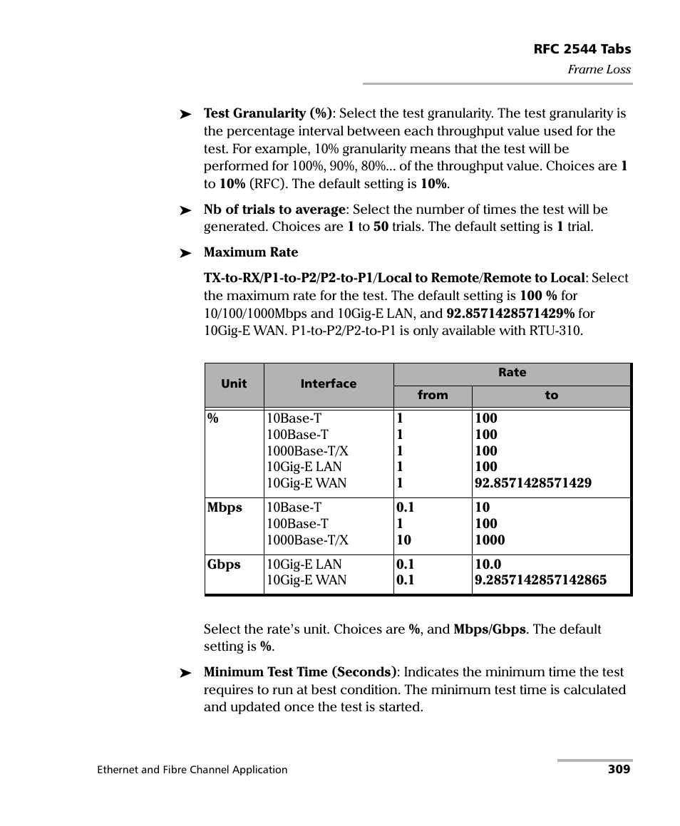 EXFO RTU 310-310G IP Services Test Head User Manual | Page 321 / 547