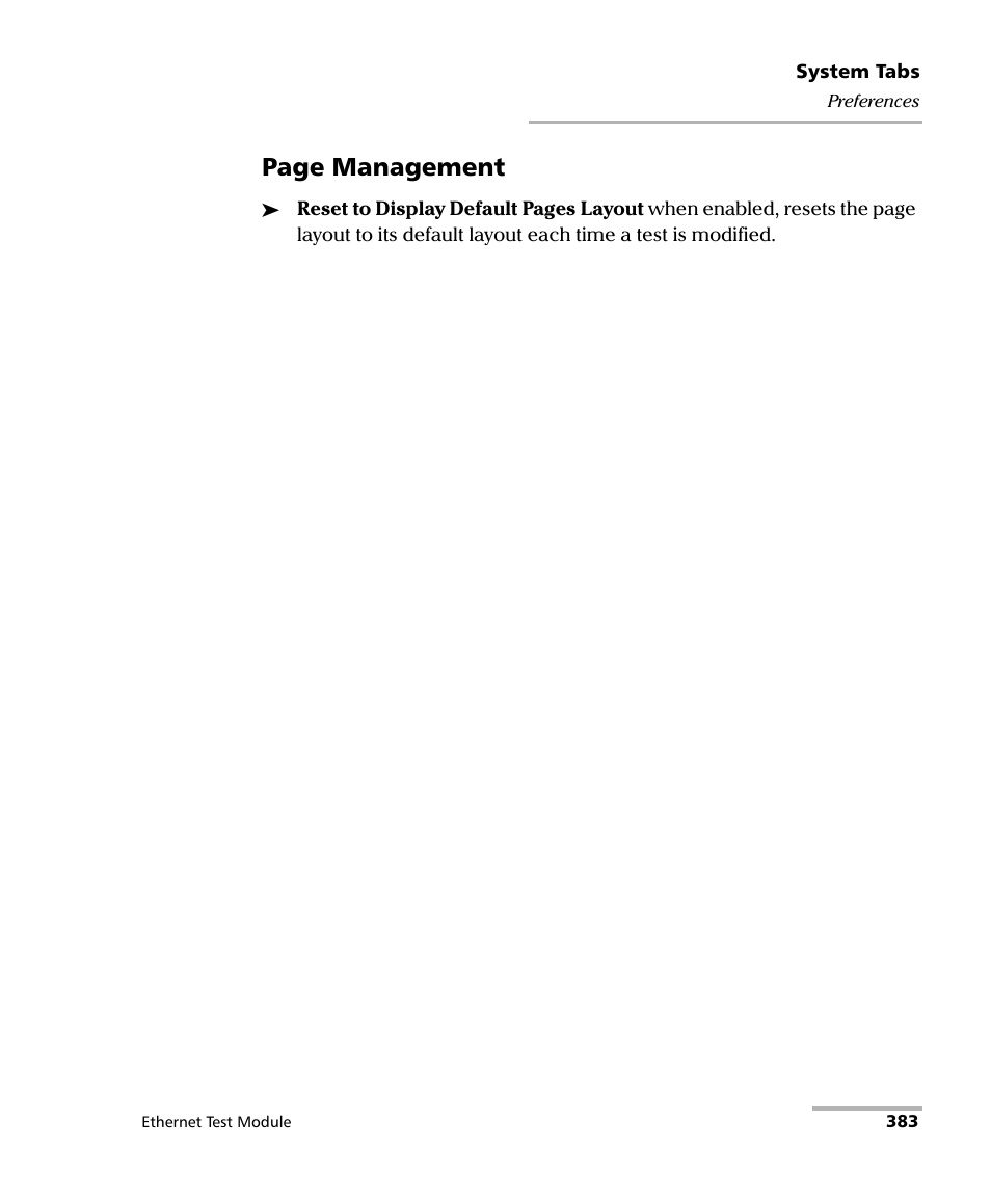 Page management | EXFO RTU 310-310G IP Services Test Head User Manual | Page 395 / 547