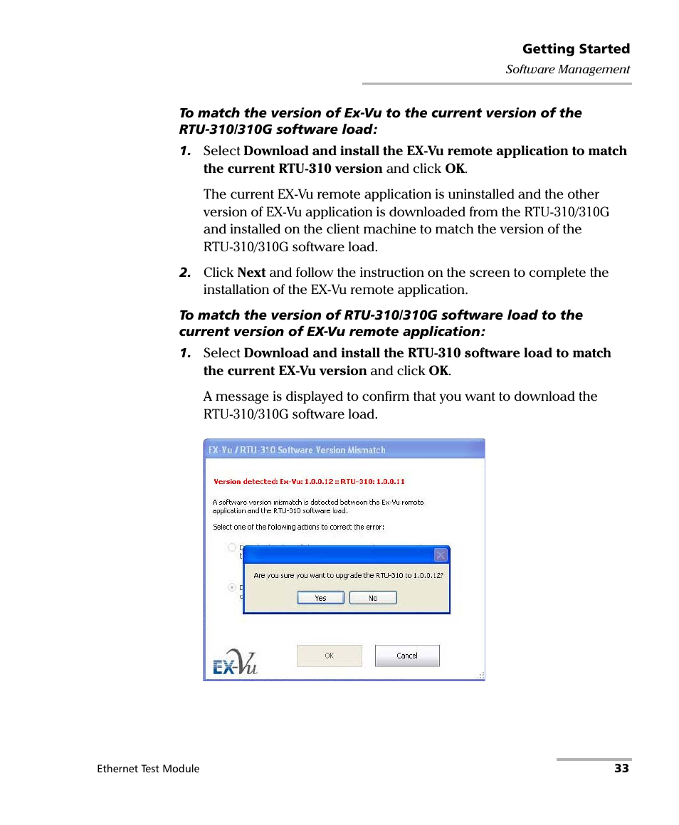 EXFO RTU 310-310G IP Services Test Head User Manual | Page 45 / 547