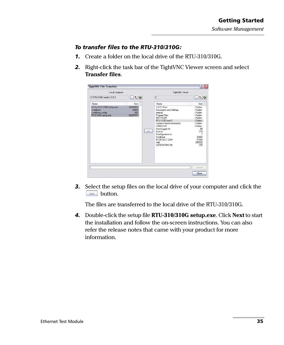 EXFO RTU 310-310G IP Services Test Head User Manual | Page 47 / 547