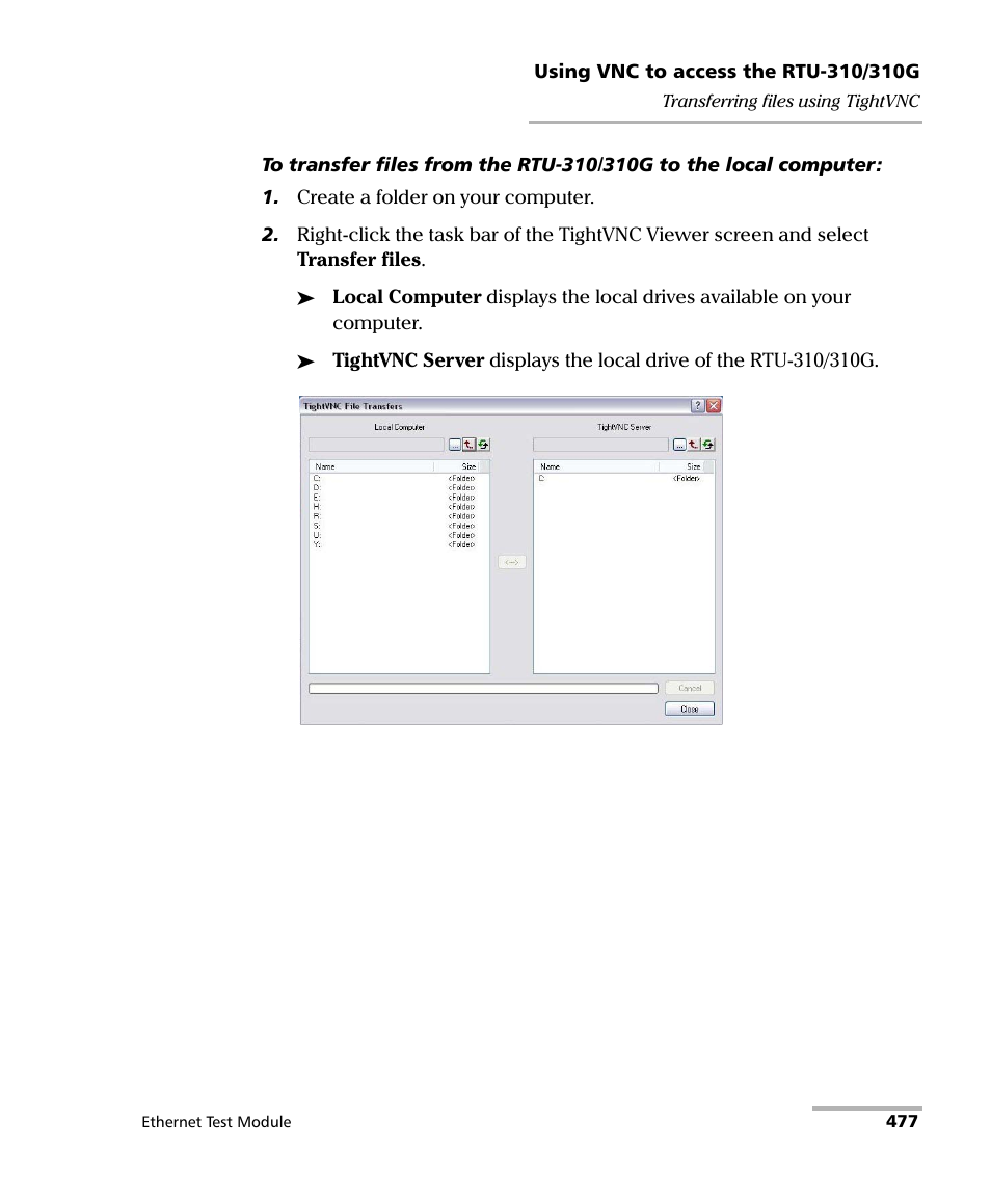 EXFO RTU 310-310G IP Services Test Head User Manual | Page 489 / 547