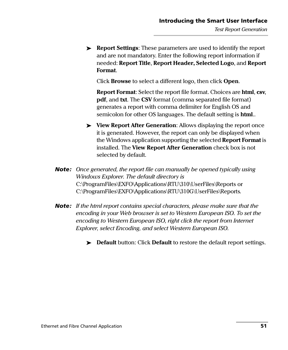 EXFO RTU 310-310G IP Services Test Head User Manual | Page 63 / 547