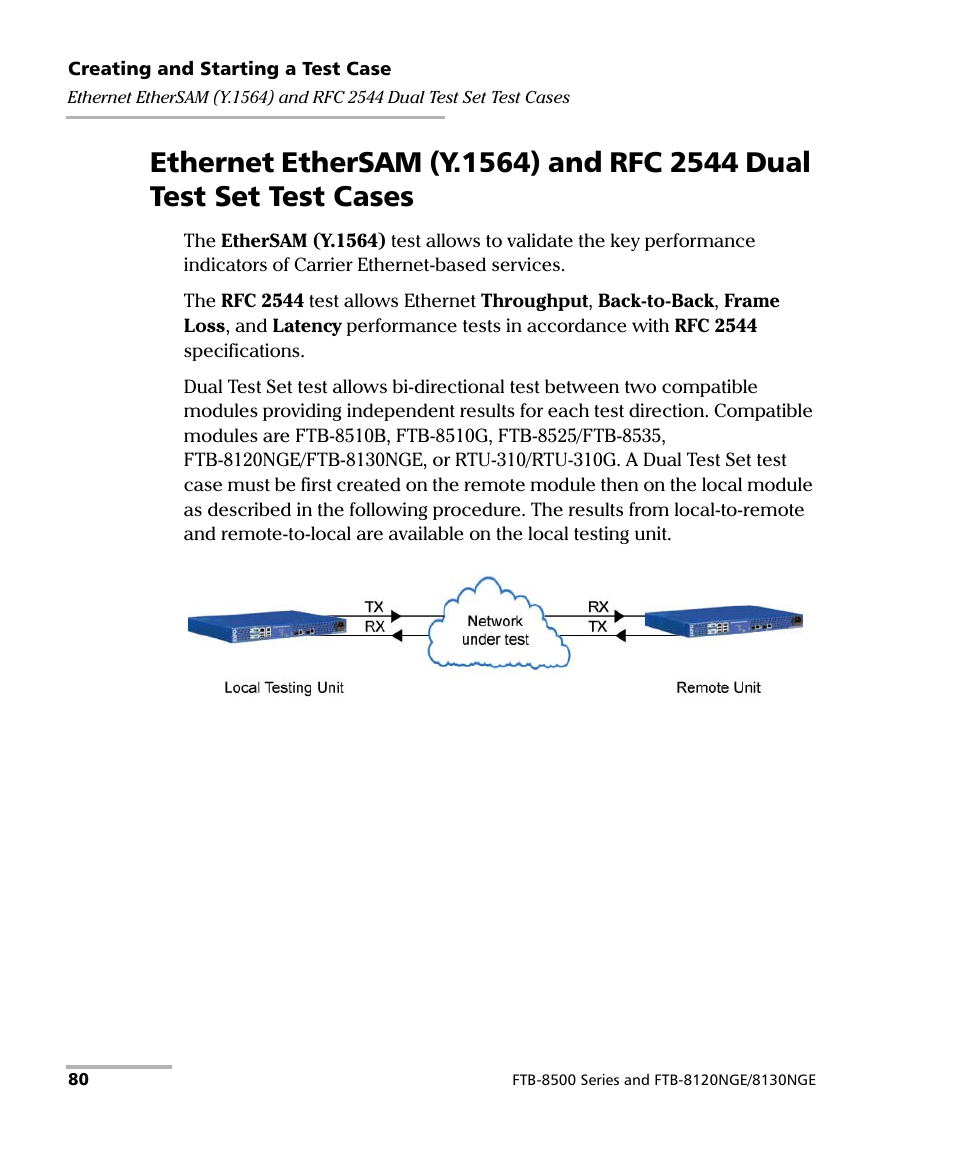 EXFO RTU 310-310G IP Services Test Head User Manual | Page 92 / 547