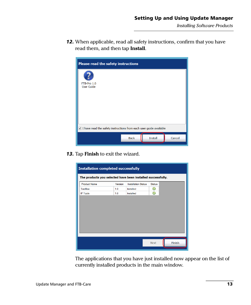 EXFO Update Manager User Manual | Page 17 / 45
