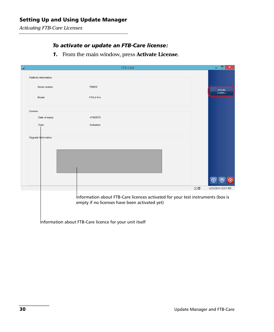 EXFO Update Manager User Manual | Page 34 / 45