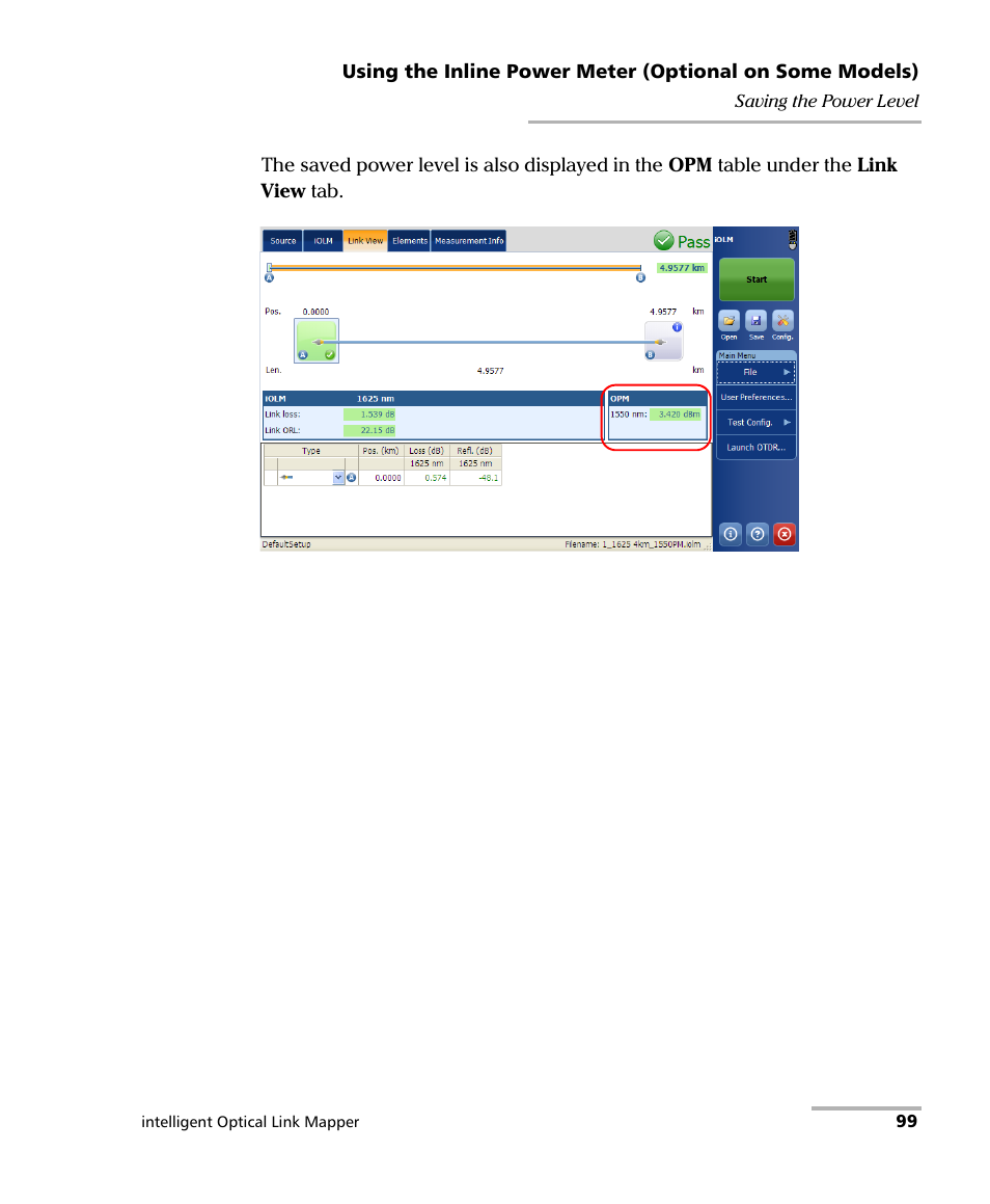 EXFO iOLM User Manual | Page 105 / 186