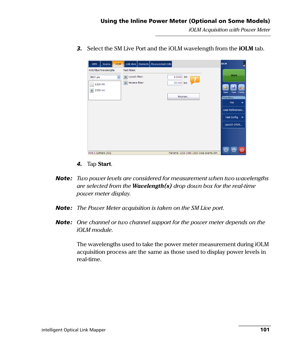 EXFO iOLM User Manual | Page 107 / 186